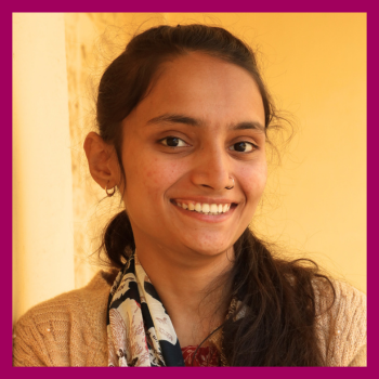 Portrait of Muskaan Priya from Bihar, India.