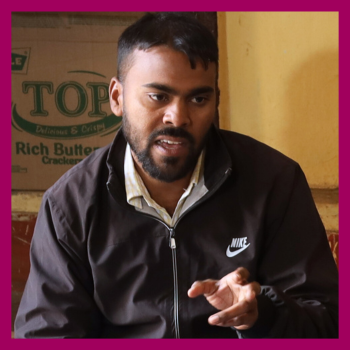 Portrait photo of Rahul Kumar, Bihar, India.